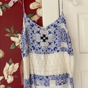 Pink Stitch maxi dress